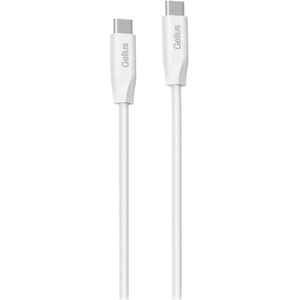 Фото - Сетевое зарядное устройство Gelius Merge GP-HC060 GAN USB+Type-C 35W (QC/PD/PPS) + кабель One GP-UCN012 Type-C to Type-C 1m (102932)